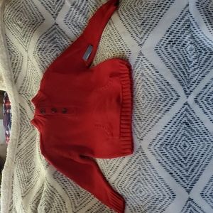 Old Navy Red Sweater Kid Size 5